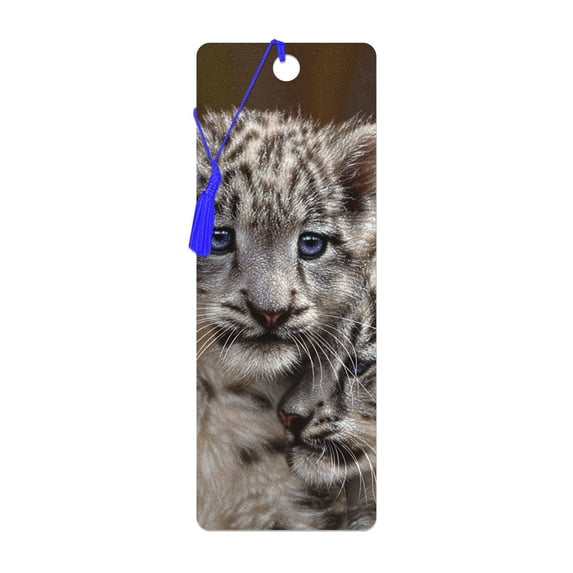 3D LiveLife Bookmark Playmates from Deluxebase Lenticular 3D Tiger Cub Artwork by Collin Bogle