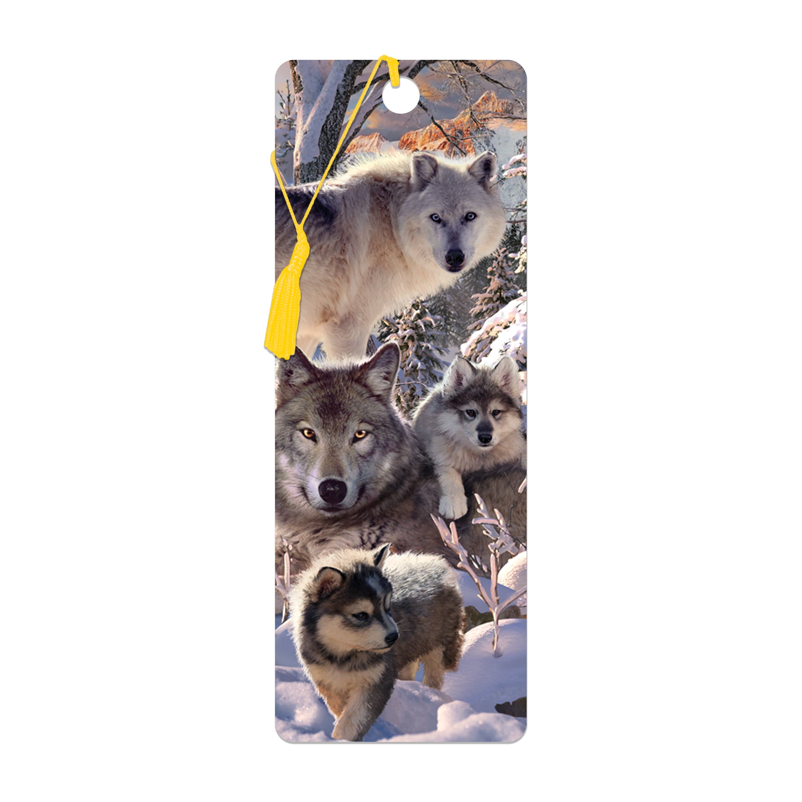 Bookmark - Winter Wolf - Bookmark Bookmark - Winter Wolf - Bookmark