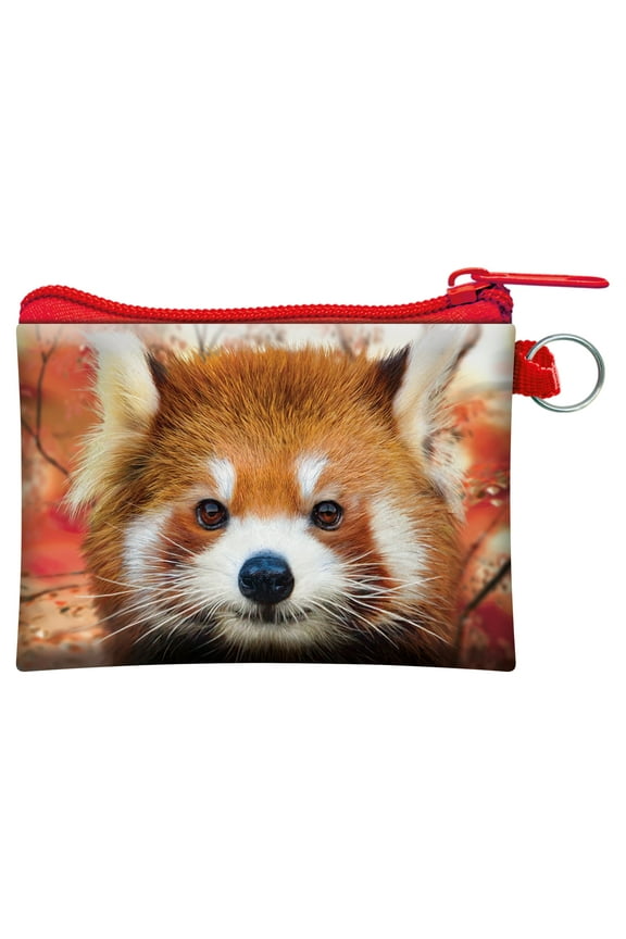 3D LiveLife Coin Purse Baby Red Panda from Deluxebase Lenticular 3D Animal Purse with Zipper
