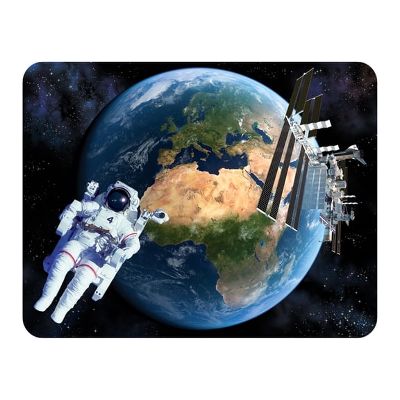3D LiveLife Magnet - Earth From Space from Deluxebase. Lenticular Space Themed Refrigerator Magnet. Decorative 3D Astronaut Flat Magnets. Cute Small Magnets for Fridge, Dishwasher and Whiteboard.