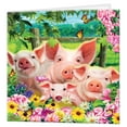 thumbnail image 1 of 3D LiveLife Greeting Card - Pig Pen Farm Animal Lenticular Card by Deluxebase, 1 of 2