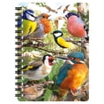 thumbnail image 1 of 3D LiveLife Jotter - Nature's Home from Deluxebase. Spiral Bound A6 5.5x4in Small Animal Notebook, 80 Plain Recycled Pages, Bird Cover., 1 of 5