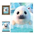 thumbnail image 1 of 3D LiveLife Lenticular Wall Art Seal Pups Ocean Poster by David Penfound Unframed Decor, 1 of 2