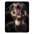 thumbnail image 1 of 3D LiveLife Cobra Magnet – Lenticular Snake Fridge Magnet by Deluxebase, Art by David Penfound, 1 of 3