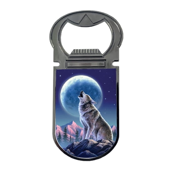 3D LiveLife Bottle Openers - Moonlight Sonata by Deluxebase. Magnetic Drink Opener with 3D Image. Fridge Magnet for Kitchen and Bar Accessories.