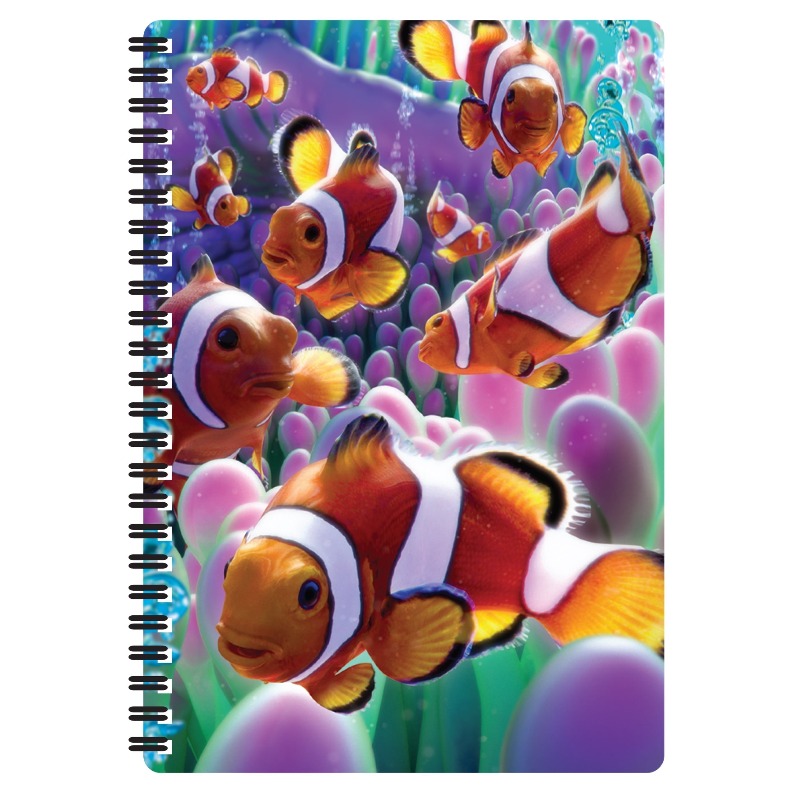 Customer reviews for 3D LiveLife Notebook - Clown Fish from Deluxebase ...