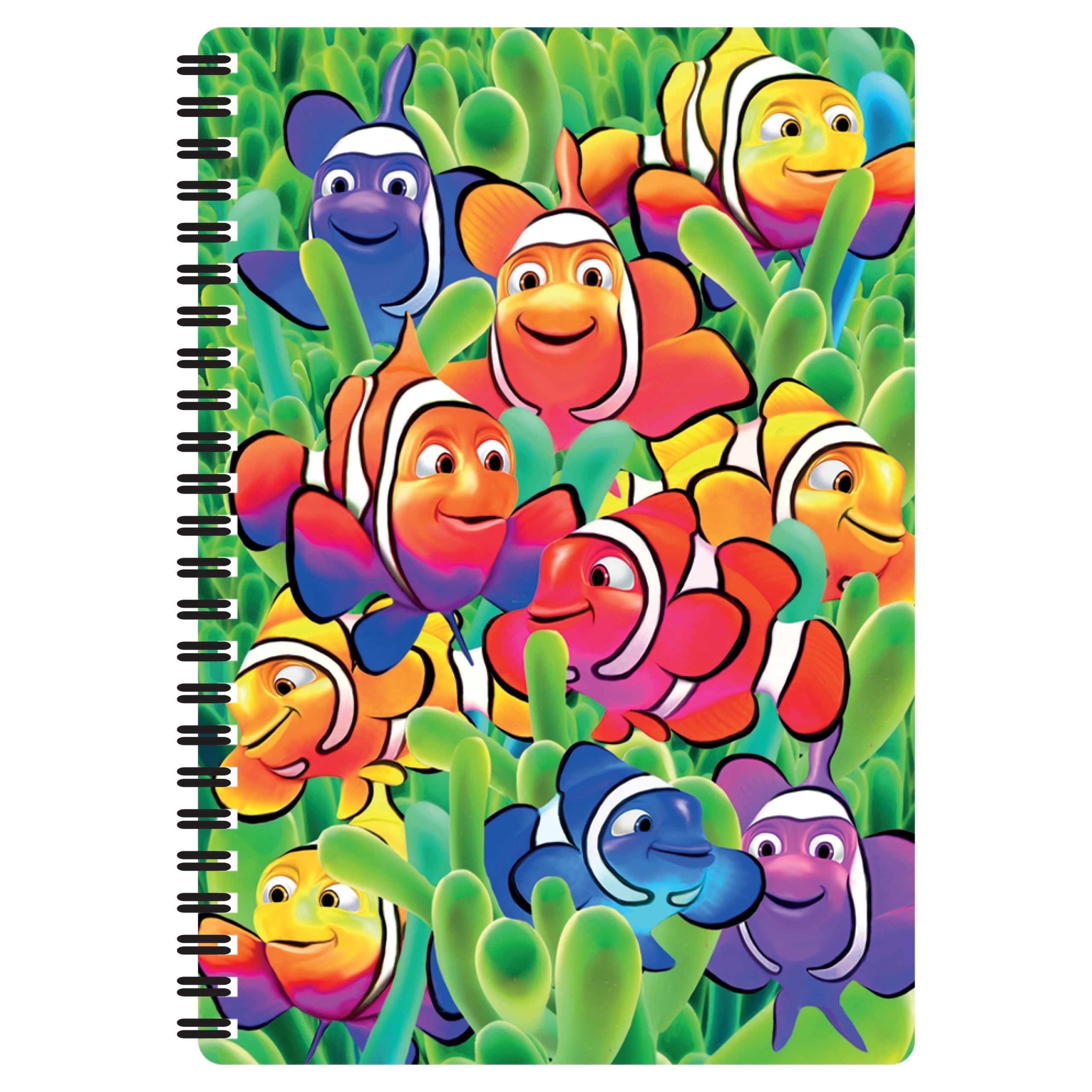 3D LiveLife Notebooks - Cute Clowns from Deluxebase. Ruled 8.2
