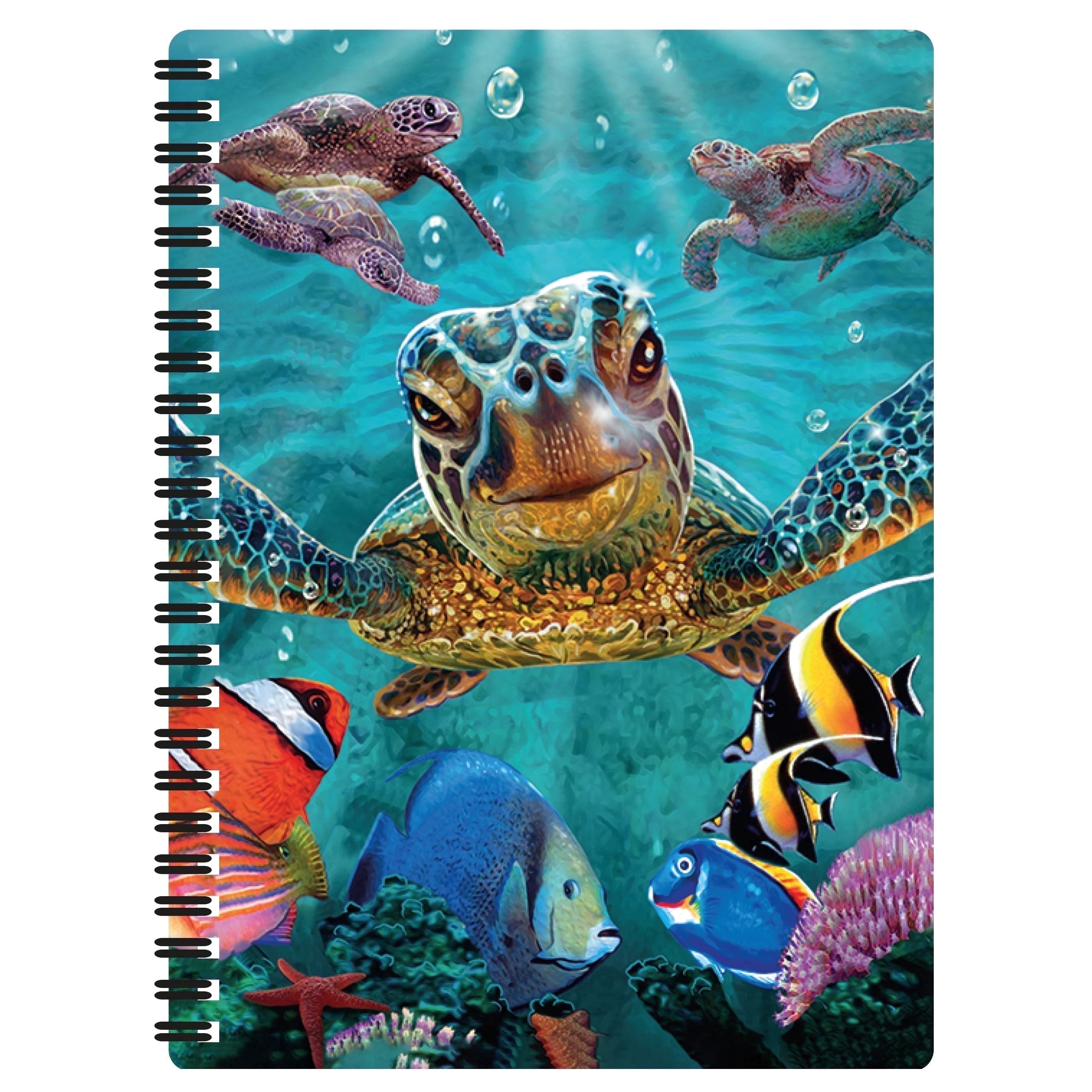 3D LiveLife Notebooks - Tiny Bubbles from Deluxebase. Ruled 8.2" x 5.7 ...