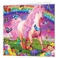 thumbnail image 1 of 3D LiveLife Pink Pony Dazzle Greeting Card by Deluxebase – 3D Cute Horse Art by Michael Searle, 1 of 2