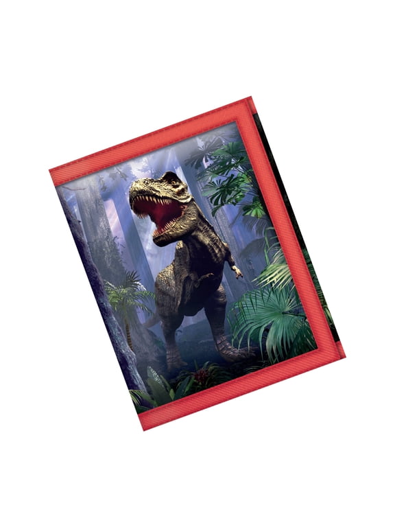 3D LiveLife Wallet T-Rex – Lenticular Dinosaur Wallet from Deluxebase for Cash Coins and Cards