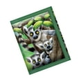 thumbnail image 1 of 3D LiveLife Wallets - Ring-Tailed Lemurs by Deluxebase. Lenticular 3D Lemur Wallet with Artwork, 1 of 5