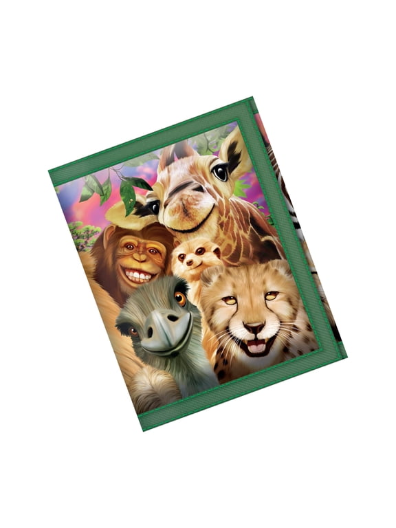 3D LiveLife Wallets - Safari Smiles from Deluxebase. Lenticular 3D Wild Animal Wallet. Cash, Coin and Card Holder With Artwork Licensed from Renowned Artist Michael Searle