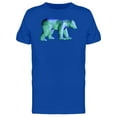 thumbnail image 1 of 3D Low Poly Polar Bear T-Shirt Men -Image by Shutterstock, Male Small, 1 of 2