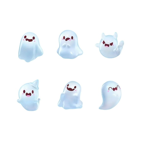 3D Luminous Ghost Blind Box, Mysterious Night Glow Ornament With Multiple Exquisite Characters, Eco-Friendly Pvc Safe And Interactive Collectible