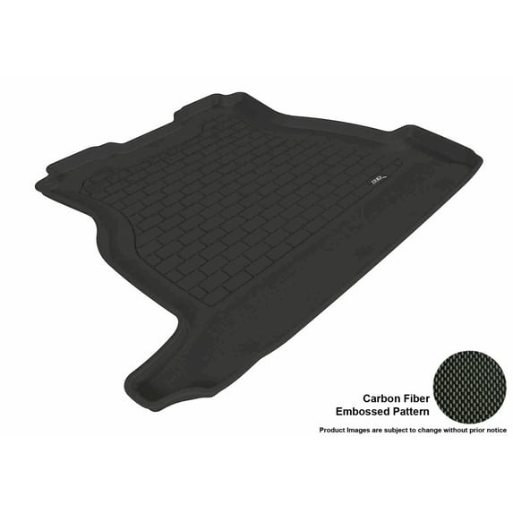3D MAXpider Cargo Custom Fit All-Weather Floor Mat for Select Buick LaCrosse Models - Kagu Rubber (Black)