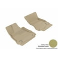 thumbnail image 1 of 3D MAXpider 2007-2013 MB S-Class (W221) Front Row All Weather Floor Liners in Tan with Carbon Fiber Look, 1 of 5