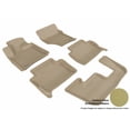 thumbnail image 1 of 3D MAXpider 2007-2015 Audi Q7 Front, Second, & Third Row Set All Weather Floor Liners in Tan with Carbon Fiber Look, 1 of 4