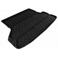 thumbnail image 1 of 3D MAXpider 2008-2013 Fits Toyota Highlander V6 Behind 2nd Row Seat Black Kagu Carbon Fiber Embossed Pattern Cargo Liner M1TY0761309, 1 of 3