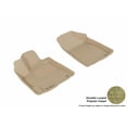 thumbnail image 1 of 3D MAXpider 2008-2013 Toyota Highlander Hybrid Front Row All Weather Floor Liners in Tan Carpet, 1 of 5