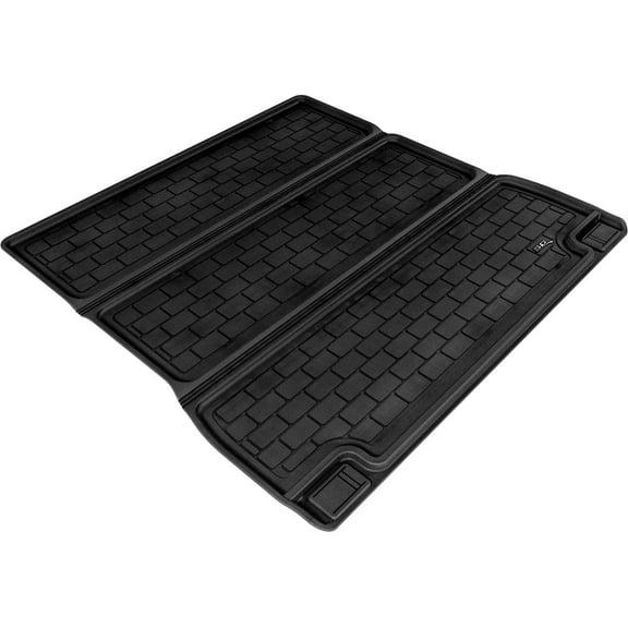 3D MAXpider Custom Fit Kagu Stowable Cargo Liner (Black) Compatible with Toyota Sequoia 2008-2022 - Behind 2nd Row Cargo Liner