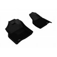 thumbnail image 1 of 3D MAXpider 2009-2012 Fits Dodge Ram 1500 Regular Cab Quad Cab 2500 3500 Regular Cab Single Hook On Driver'S Floor 1st Row Black Kagu Carbon Fiber Embossed Pattern Floor Mat L1DG01811509, 1 of 3
