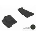 thumbnail image 1 of 3D MAXpider 2009-2019 Fits Ford Flex Kagu 1st Row Black Carbon Fiber Embossed Pattern Floor Mat L1FR02111509, 1 of 3