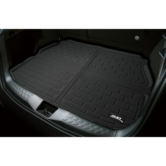 3D MAXpider 2010-2024 Fits Toyota 4runner 7 seat Kagu Black Behind 2nd Row Cargo Liner M1TY0441309