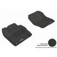 thumbnail image 1 of 3D MAXpider 2012-2018 Fits Ford Focus Kagu 1st Row Black Carbon Fiber Embossed Pattern Floor Mat L1FR02911509, 1 of 3