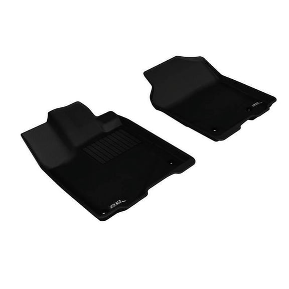 3D MAXpider 2013-2018 Fits Acura RDX 1st Row Black Kagu Carbon Fiber Embossed Pattern Floor Mat L1AC00511509