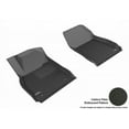 thumbnail image 1 of 3D MAXpider 2013-2019 Fits Cadillac Xts Kagu 1st Row Black Carbon Fiber Embossed Pattern Floor Mat L1CD01111509, 1 of 3