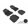 thumbnail image 1 of 3D MAXpider 2015-2019 Fits Subaru Legacy Outback Kagu 1st Row 2nd Row Black Carbon Fiber Embossed Pattern Floor Mat L1SB01301509, 1 of 3