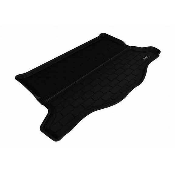 3D MAXpider 2015-2020 Fits Honda FIT Black Kagu Carbon Fiber Embossed Pattern Cargo Liner M1HD0551309