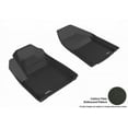 thumbnail image 1 of 3D MAXpider 2015-2022 Fits Jeep Cherokee Kagu 1st Row Black Carbon Fiber Embossed Pattern Floor Mat L1JP01511509, 1 of 3