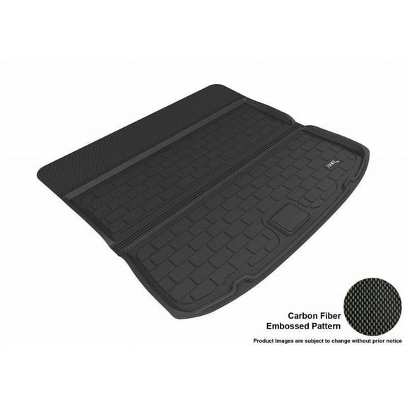 3D MAXpider 2015-2024 Fits Ford Edge Carbon Fiber Embossed Pattern Cargo Liner Kagu Black M1FR1001309