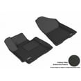 thumbnail image 1 of 3D MAXpider 2016-2017 Fits Hyundai Tucson Kagu 1st Row Black Carbon Fiber Embossed Pattern Floor Mat L1HY06611509, 1 of 3