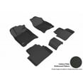 thumbnail image 1 of 3D MAXpider 2016-2021 Fits Honda Civic 1st Row 2nd Row Kagu Carbon Fiber Embossed Pattern Black Floor Mat L1HD07401509, 1 of 3
