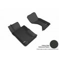 thumbnail image 1 of 3D MAXpider 2016-2024 Fits Mazda MX-5 Miata FIAT 124 Spider Kagu 1st Row Black Carbon Fiber Embossed Pattern Floor Mat L1MZ05511509, 1 of 3