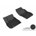 thumbnail image 1 of 3D MAXpider 2017-2019 Fits Buick Lacrosse Kagu 1st Row Black Carbon Fiber Embossed Pattern Floor Mat L1BC03311509, 1 of 3