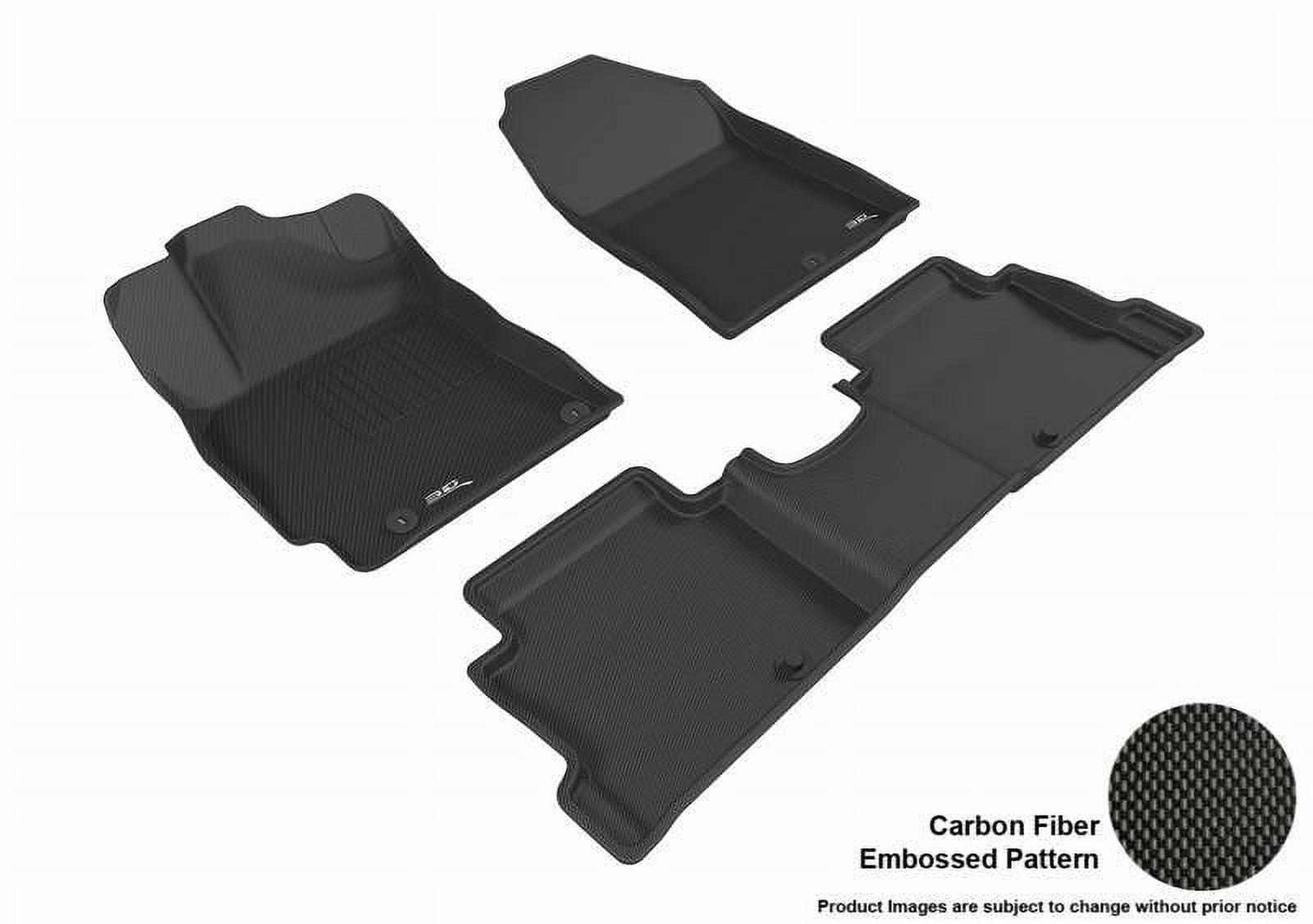 WeatherTech FloorLiner For Hyundai Elantra (2017-2020) - 1st Row, Black - View #5