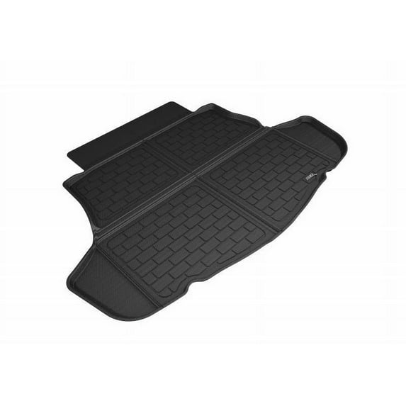 3D MAXpider 2018-2024 Fits Toyota Camry Black Kagu Carbon Fiber Embossed Pattern Cargo Liner M1TY2371309
