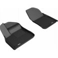 thumbnail image 1 of 3D MAXpider 2019-2024 Fits Porsche Cayenne Cayenne GTS 1st Row Black Kagu Carbon Fiber Embossed Pattern Floor Mat L1PO01911509, 1 of 2