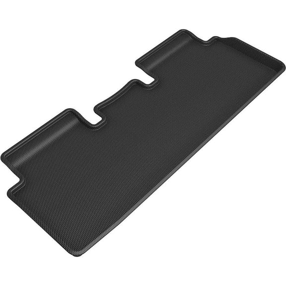 3D MAXpider 2020-2021 Fits Tesla Model S Kagu Black 2nd Row Carbon Fiber Embossed Pattern Floor Mat L1Tl02021509