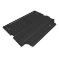 thumbnail image 1 of 3D MAXpider 2020-2024 Fits Land Rover Defender 110 Kagu Carbon Fiber Embossed Pattern 1st Row 2nd Row Black Floor Mat M1LR0301309, 1 of 3