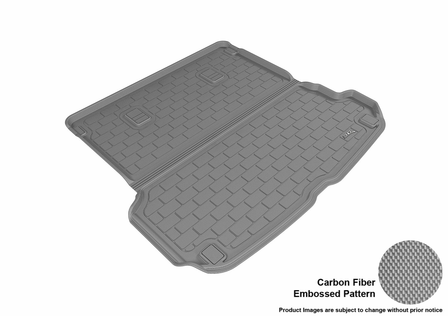 "3D MAXpider AllWeather Custom Fit Cargo Liner for Audi Q7 20172022