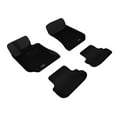 thumbnail image 1 of 3D MAXpider All-Weather Custom Fit Floor Liners for Mercedes-Benz E-Class Coupe (C207) 2010-2013 / Convertible (A207) 2011-2013, KAGU Series (Complete Set) 1st & 2nd Row, Black, 1 of 4