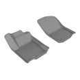 thumbnail image 1 of 3D MAXpider All-Weather Custom Fit Floor Liners for Mercedes-Benz ML (W166) 2012-2015/GLE SUV/Coupe (W166/C292) 2016-2019/GL (X166) 2013-2016/GLS SUV (X166) 2017-2022, KAGU Series (1st Row, Gray), 1 of 4
