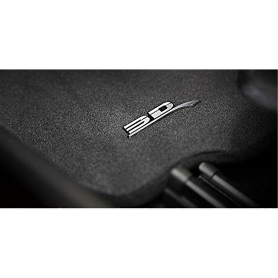 3D MAXpider All-Weather Custom Fit Floor Liners for Buick Envision 2016-2022, ELEGANT Series (Complete Set) 1st & 2nd Row, Black