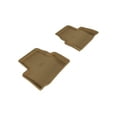 thumbnail image 1 of 3D MAXpider All-Weather Custom Fit Floor Liners for Cadillac ATS/ATS-V (Sedan/Coupe) RWD 2013-2019, KAGU Series (2nd Row, Tan), 1 of 4