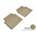 thumbnail image 1 of 3D MAXpider All-Weather Custom Fit Floor Liners for Chevrolet Aveo (All) 2007-2011, CLASSIC Series (2nd Row, Tan), 1 of 3