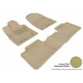 thumbnail image 1 of 3D MAXpider All-Weather Custom Fit Floor Liners for Dodge Durango (W/ 2nd Row Bench Seat) 2011-2012, KAGU Series (Complete Set) 1st & 2nd Row, Tan, 1 of 4